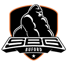 SBG Logo with a gorilla mascot picturd