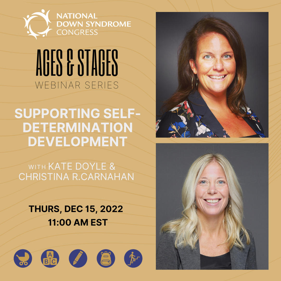 Supporting Self-Determination Development with Kate Doyle and Dr. Christina R. Carnahan 