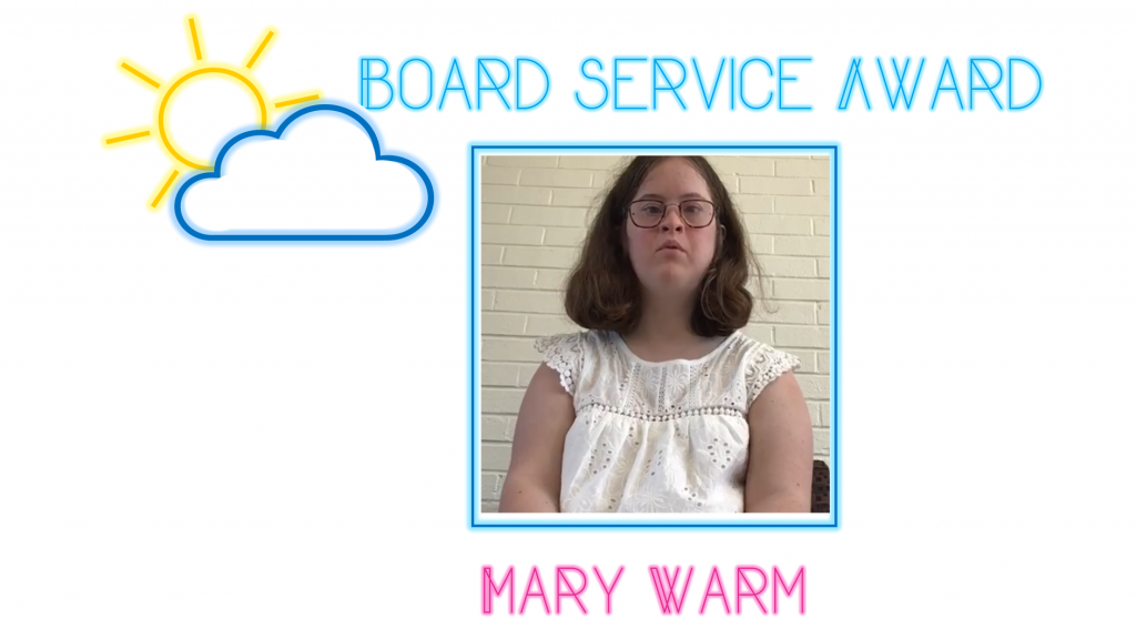 NDSC Board Service Award – Mar Warm