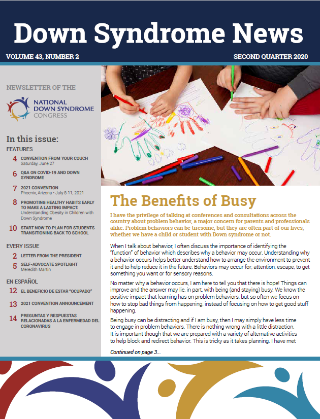 Down Syndrome News National Down Syndrome Congress