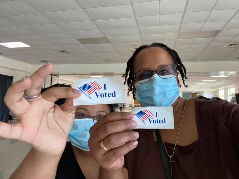 I voted 