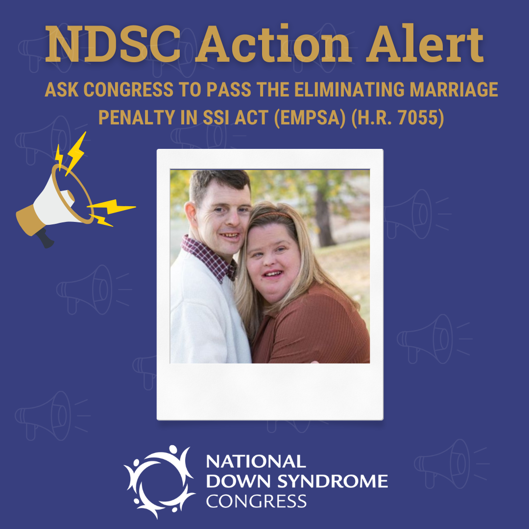 Ask Congress to Pass the Eliminating Marriage Penalty in SSI Act
