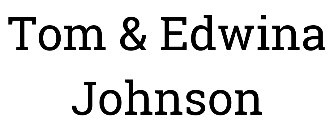 Tom & Edwina Johnson